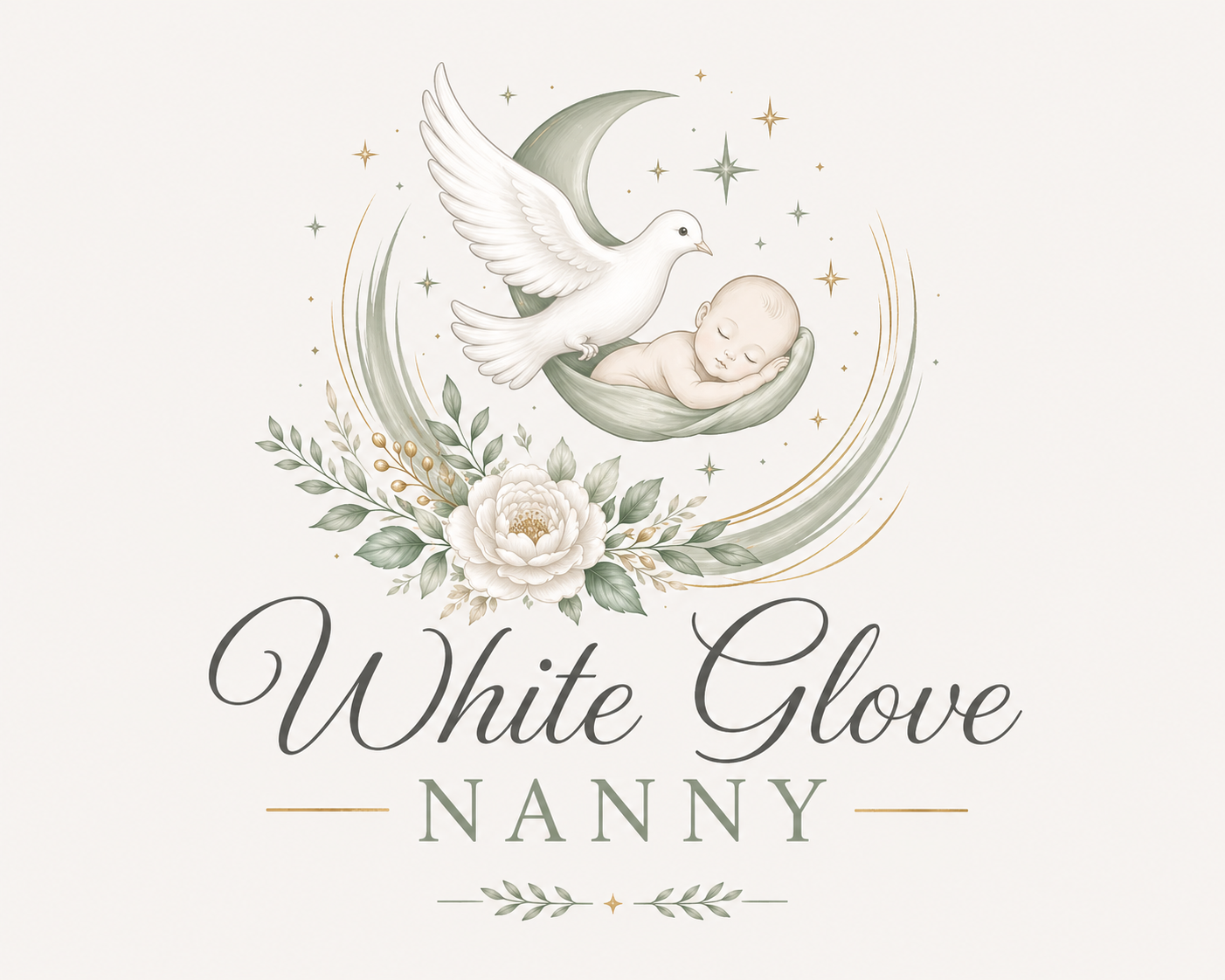 White Glove Nanny logo